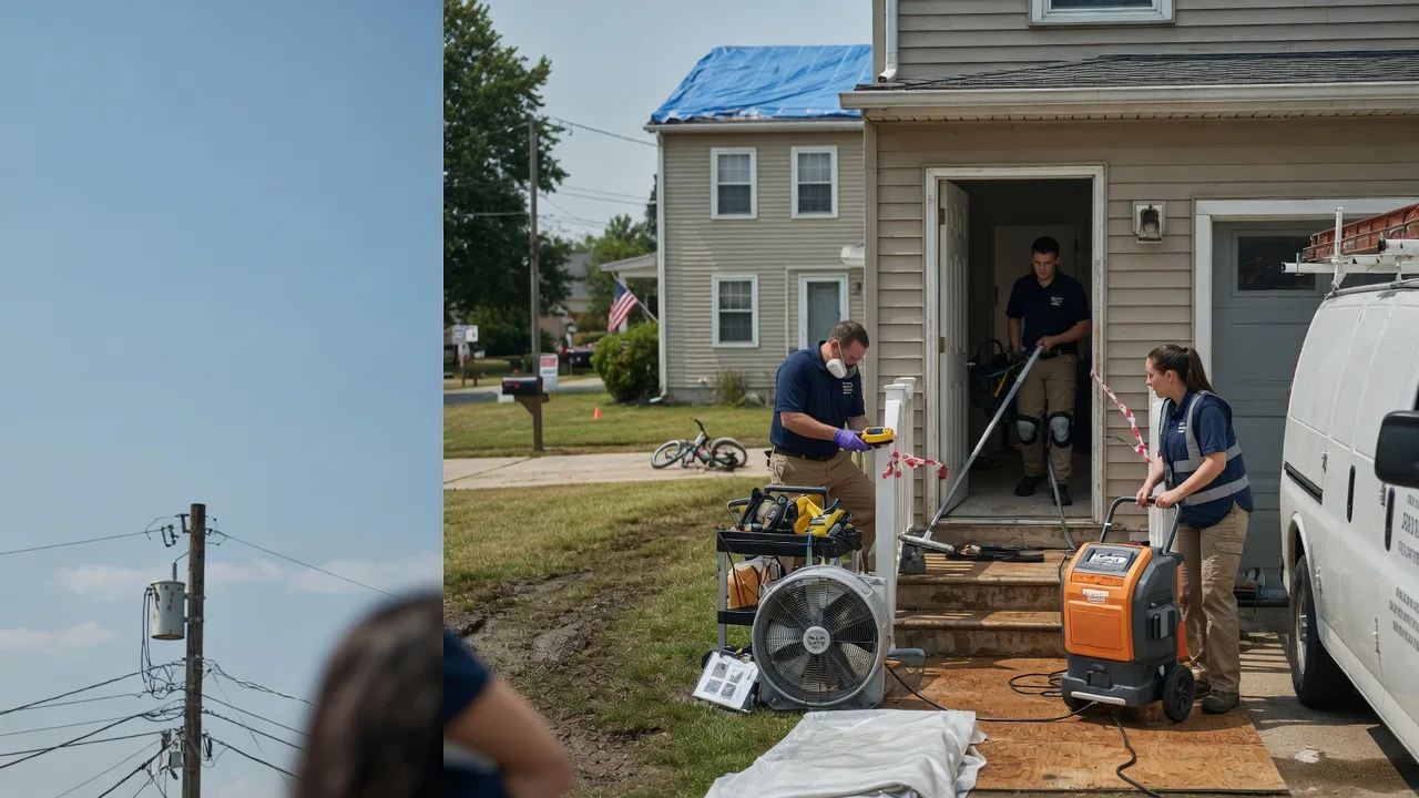 Water Damage Repair in Brownsburg, IN near me